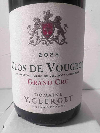 Domaine Yvon Clerget Clos Vougeot Grand Cru 2022
