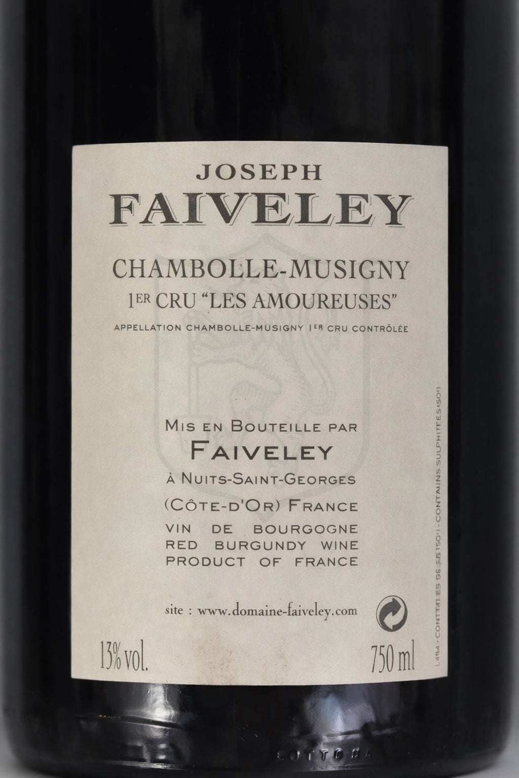 Joseph Faiveley Chambolle-Musigny 1er Cru "Les Amoureuses" 2011