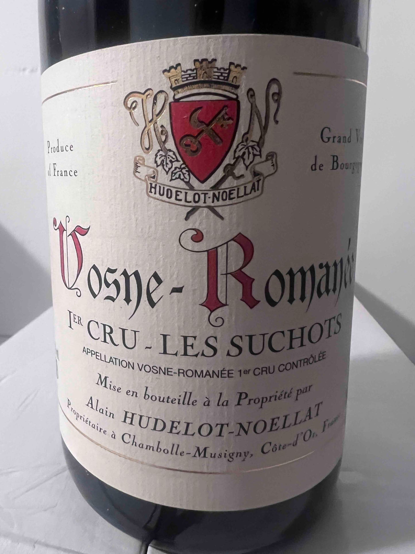 Alain Hudelot-Noëllat Vosne-Romanée 1er Cru "Les Suchots" 2018