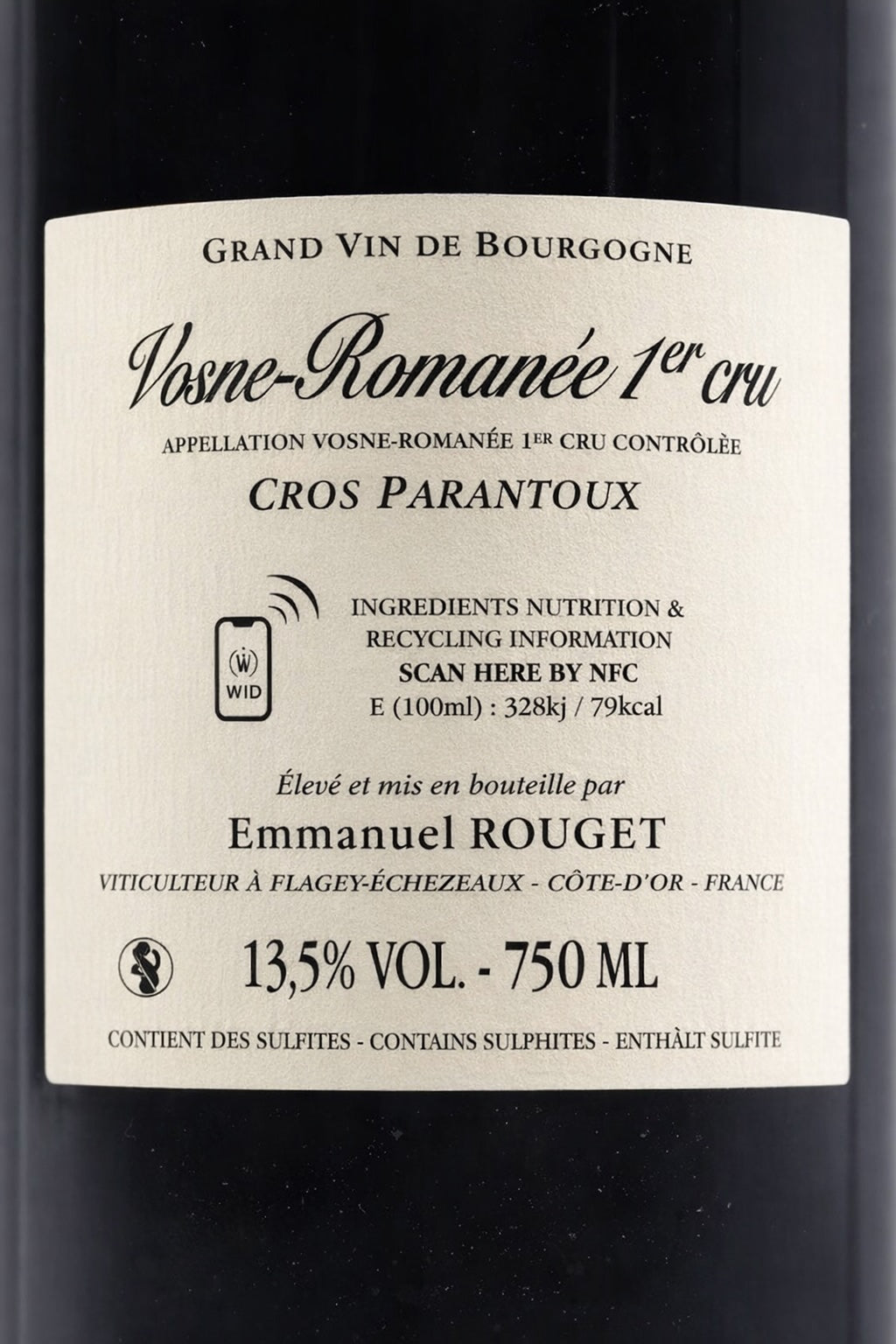 Domaine Emmanuel Rouget Vosne-Romanée 1er Cru Cros Parantoux 2023