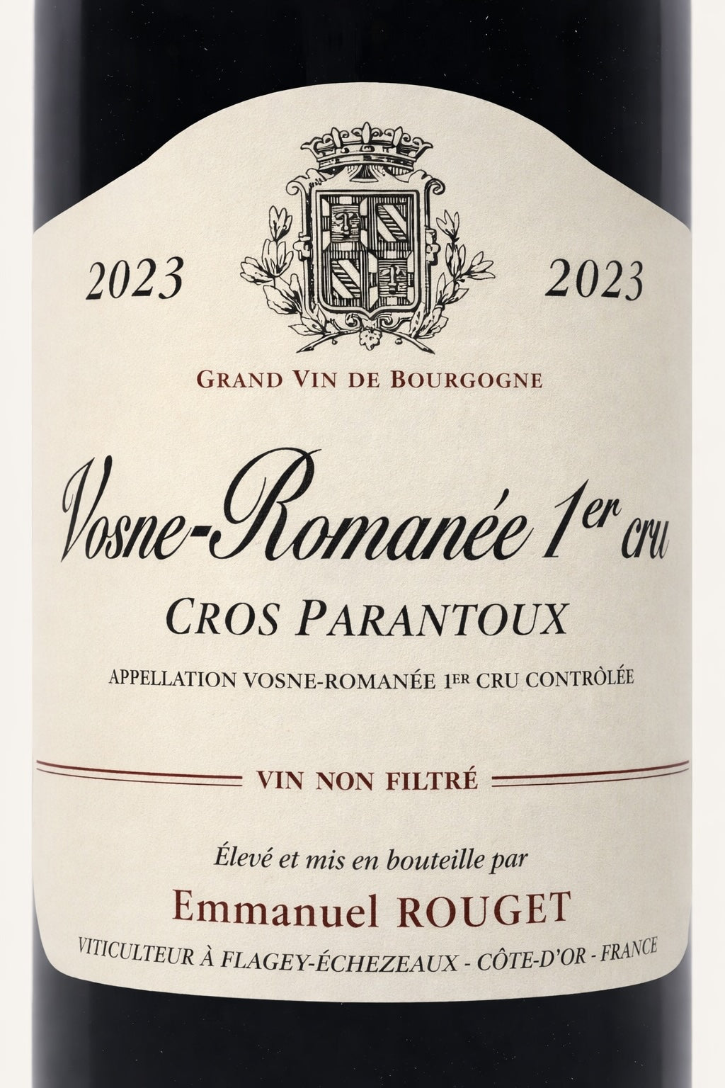 Domaine Emmanuel Rouget Vosne-Romanée 1er Cru Cros Parantoux 2023